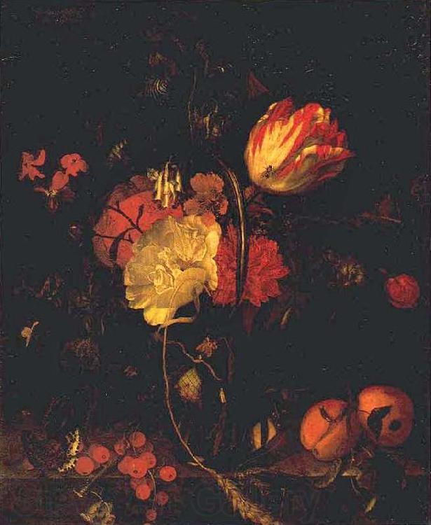 OOSTERWIJK, Maria van Flowers and Fruit sur Spain oil painting art
